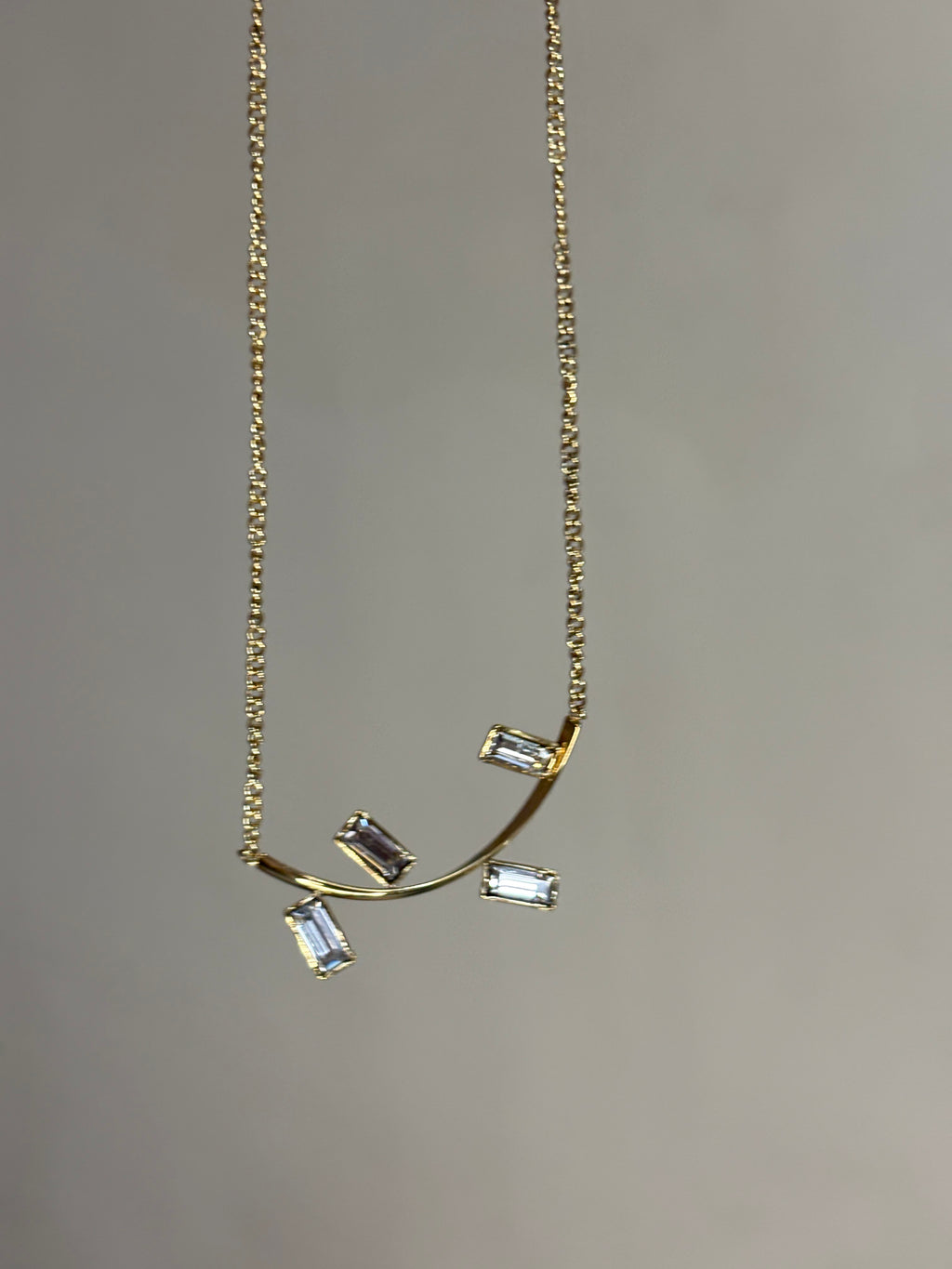 Enamel & Pearl Pendant Necklace