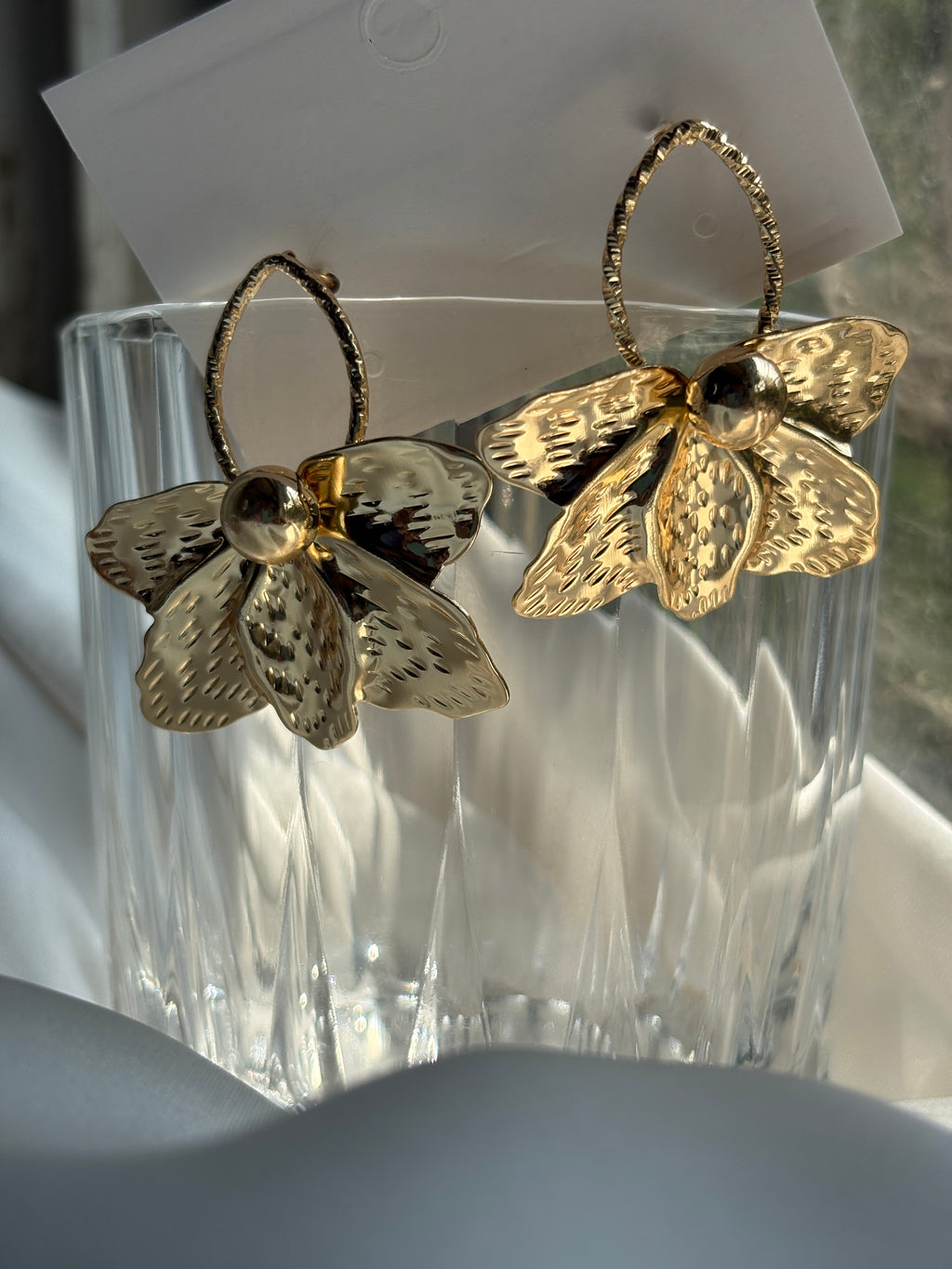 Petal & Hoop Earring