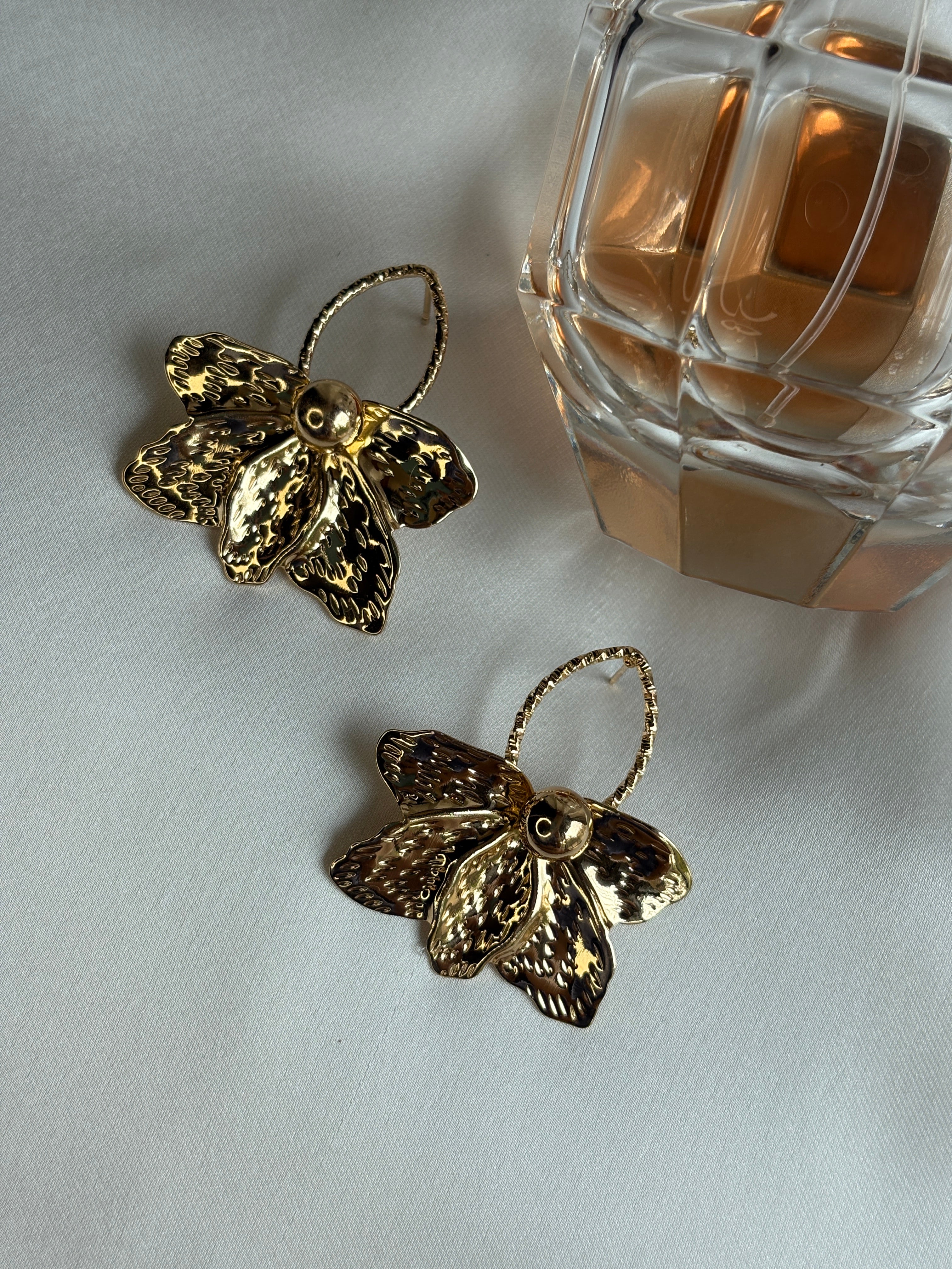 Petal & Hoop Earring