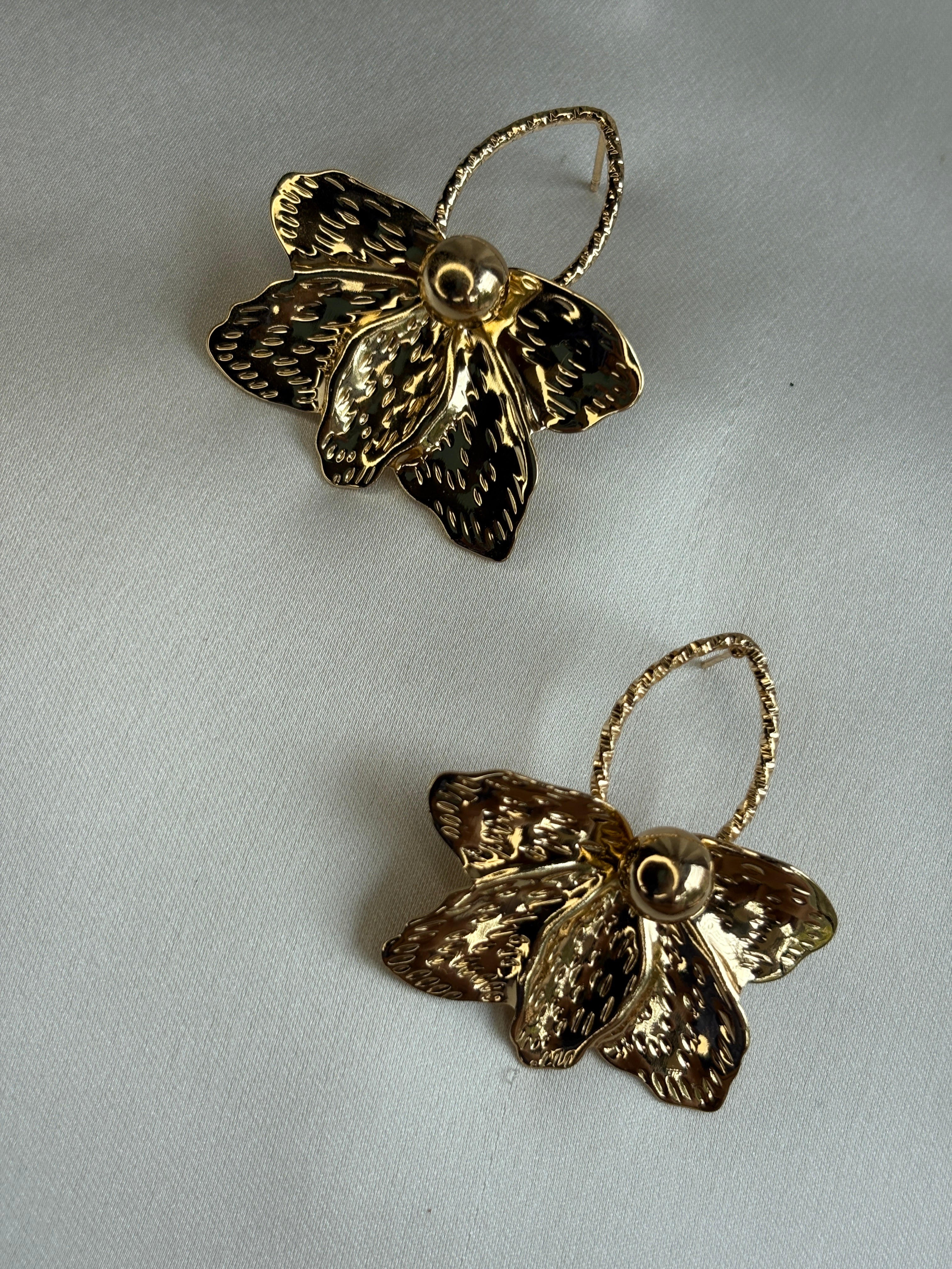 Petal & Hoop Earring