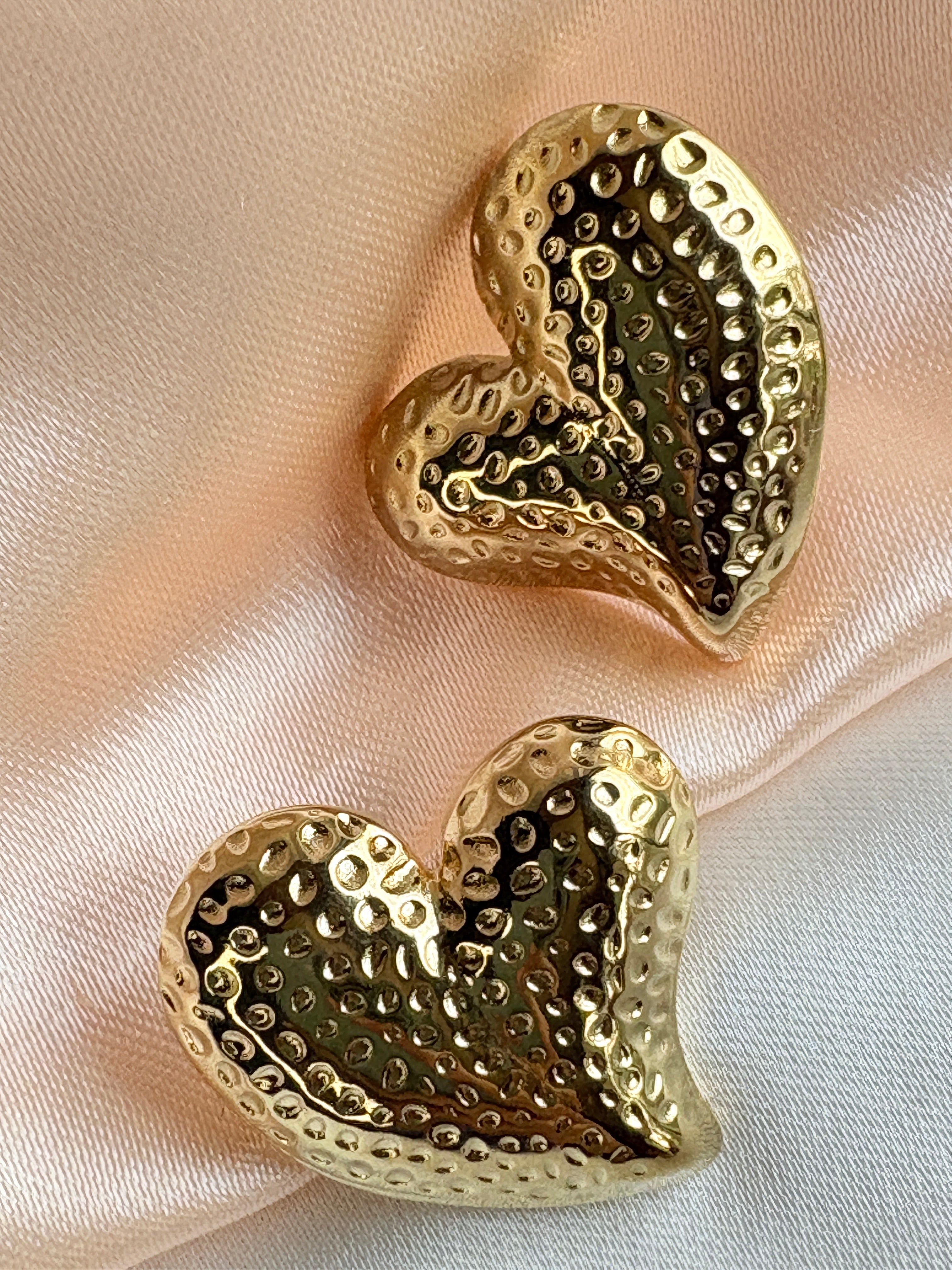 Heart Statement Earrings