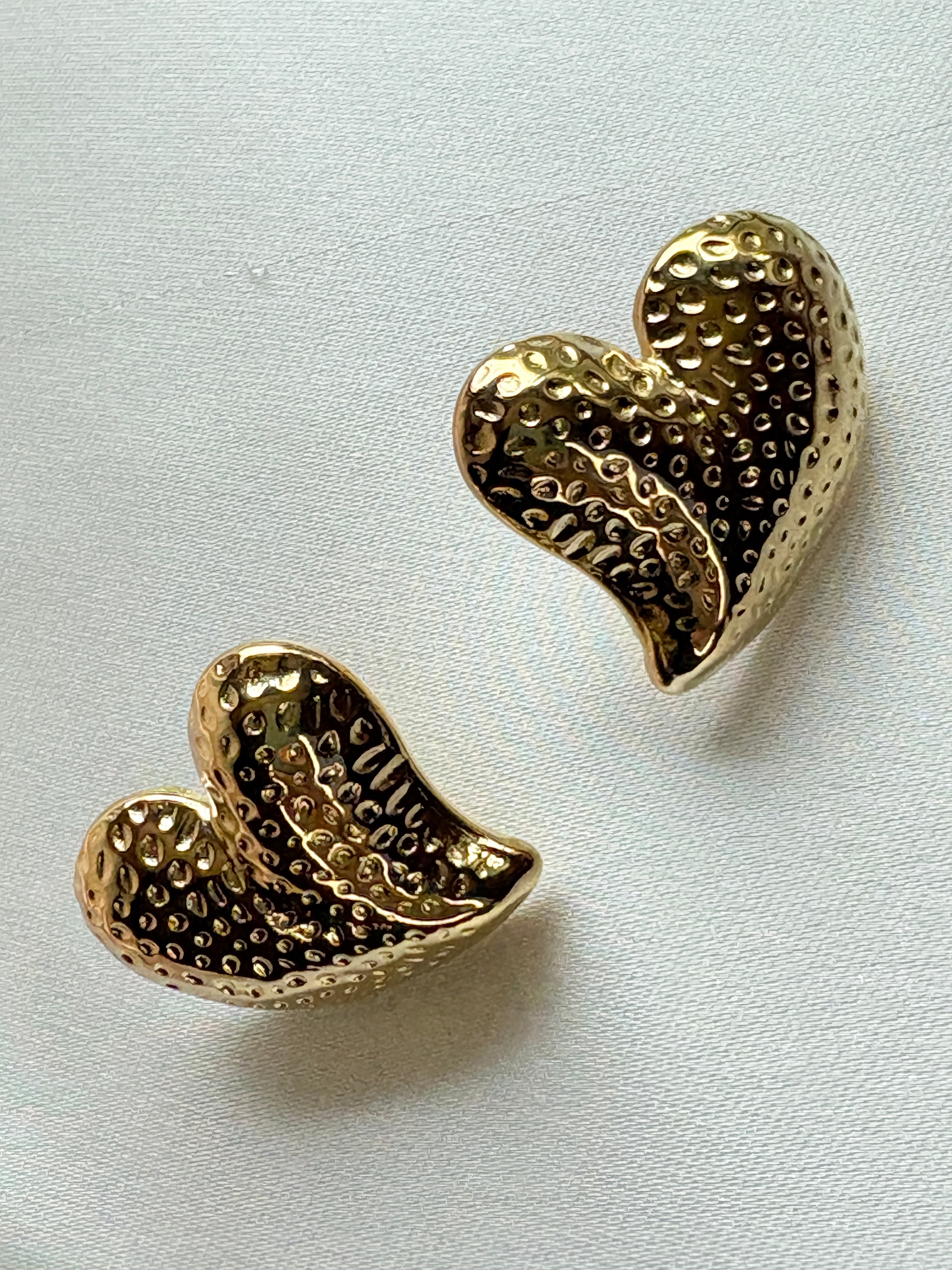 Heart Statement Earrings