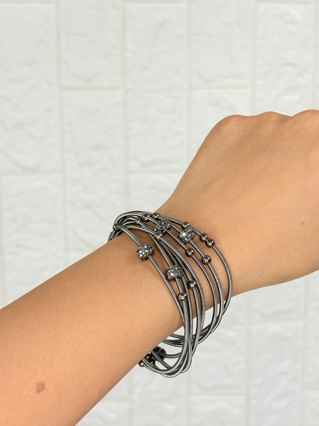 Minimal Twist Layered Bracelet