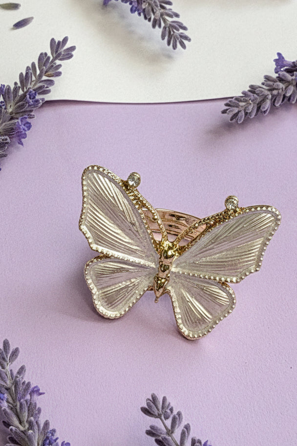 Butterfly Statement Ring