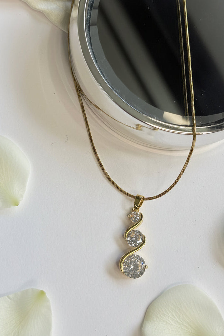 Waves of Radiance Anti-Tarnish Pendant