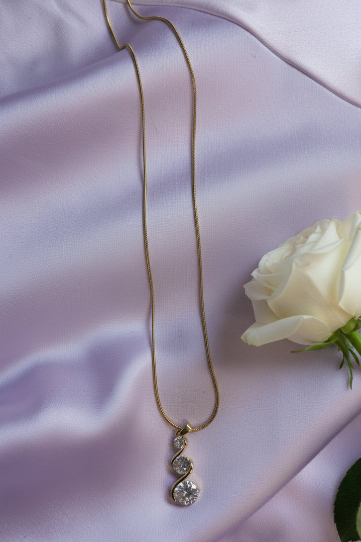 Waves of Radiance Anti-Tarnish Pendant