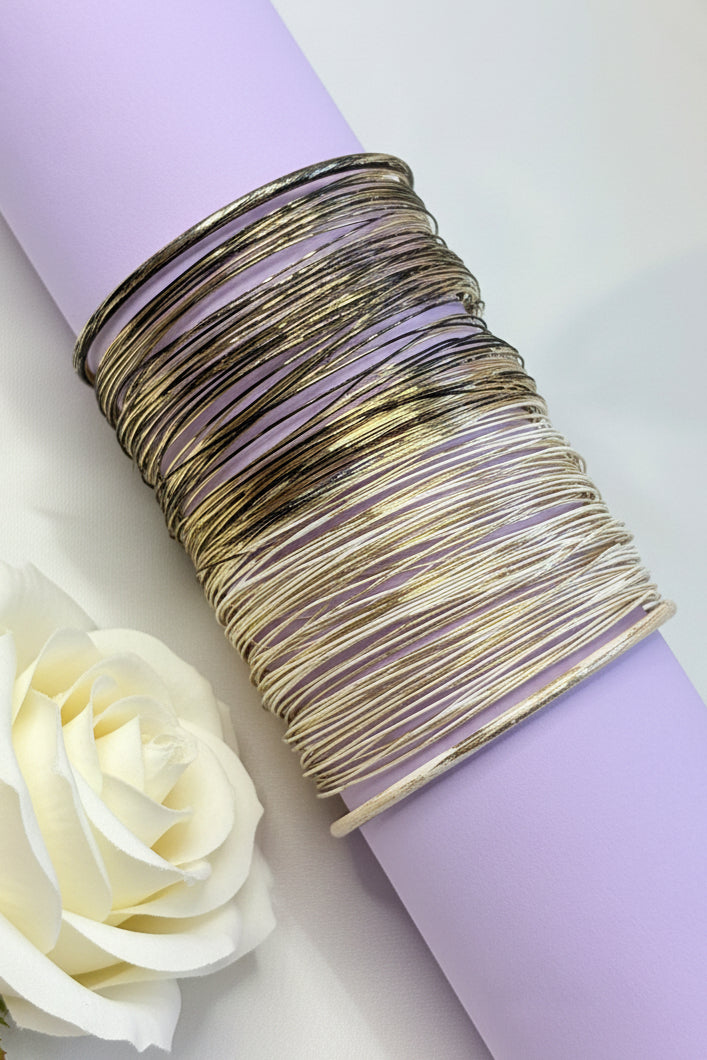 Bohemian Multi-Wire Statement Cuff Bangle