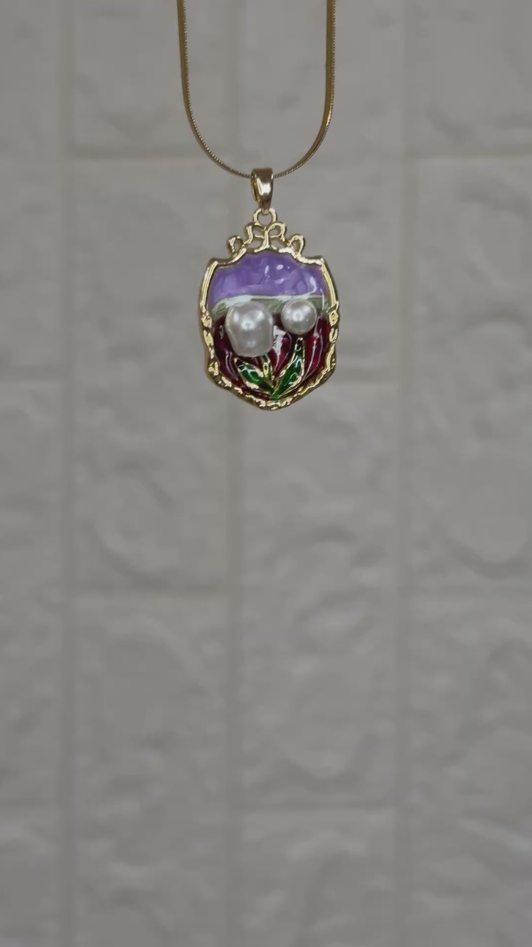 Minimalist Gold-Plated Pearl Pendant Necklace